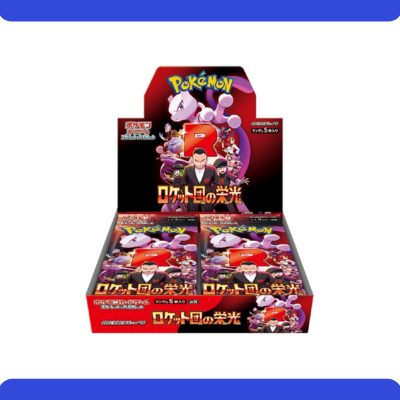 Pokemon Japanese Glory of Team Rocket Booster Box