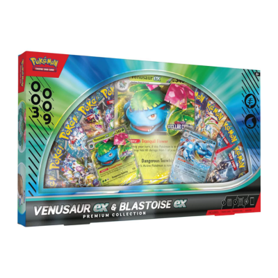 Pokemon Venusaur / Blastoise EX Premium Collection Box