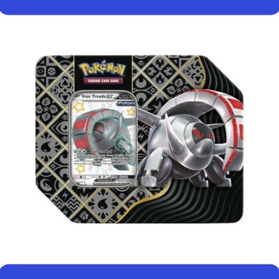 Pokémon TCG: Scarlet & Violet-Paldean Fates Tin (Shiny Iron Treads ex)