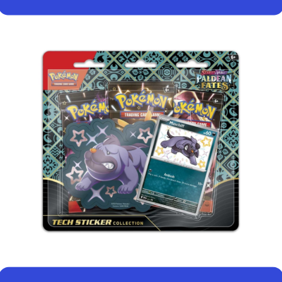 Pokémon TCG: Scarlet & Violet-Paldean Fates Tech Sticker Collection (Shiny Maschiff)