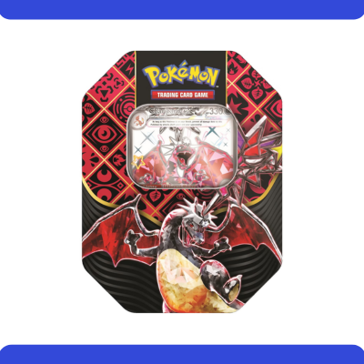 Paldean Fates Charizard Ex Standard Tin