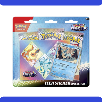 Pokémon TCG: Scarlet & Violet-Prismatic Evolutions Tech Sticker Collection (Glaceon)