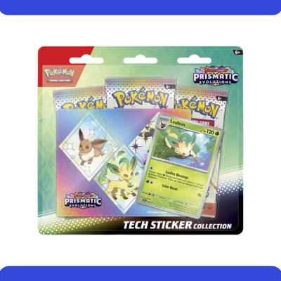 Pokémon TCG: Scarlet & Violet-Prismatic Evolutions Tech Sticker Collection (Leafeon)