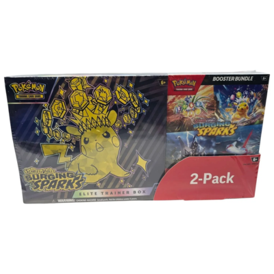 Surging Sparks ETB and Booster Bundle Pokemon