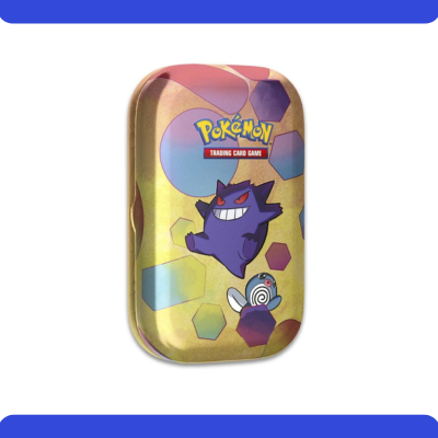 Pokémon TCG: Scarlet & Violet-151 Mini Tin (Gengar & Poliwag)