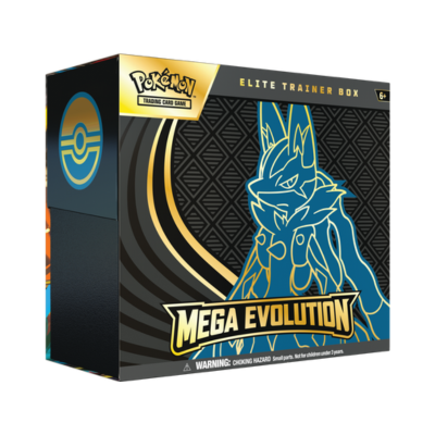 Pokemon TCG: Mega Evolution Elite Trainer Box – Lucario